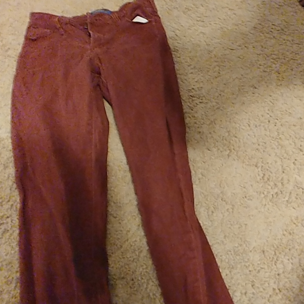 Red jeans